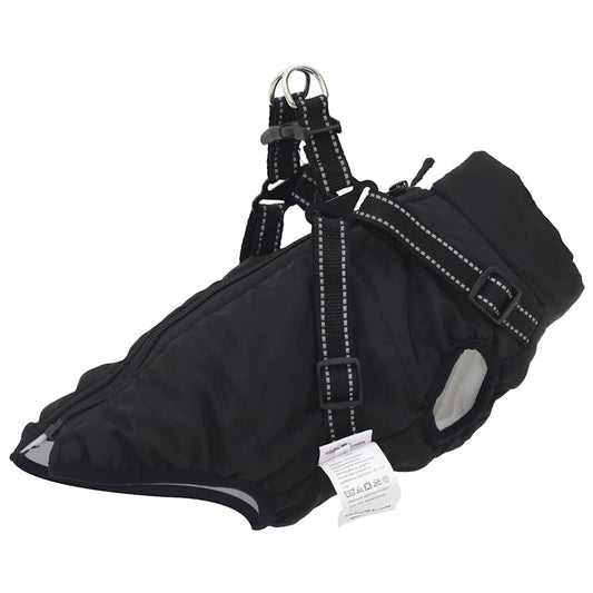 Hundemantel Hundejacke Hundeweste Mit Geschirr Wasserdicht Reflektierend Vidaxl