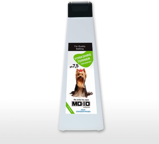 MD10 Hundeshampoo Gegen Geruch - Shampoo Für Hunde - Hundeshampoo Gegen Juckreiz - Hunde Shampoo Fellpflege Yorkshire Terrier - Hundeshampoo Sensitiv Vegan Und Biologisch Abbaubar 750Ml