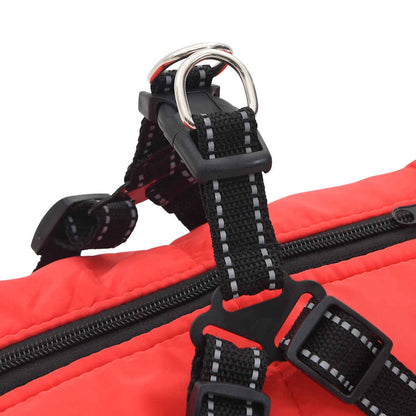 Hundemantel Hundejacke Hundeweste Mit Geschirr Wasserdicht Reflektierend Vidaxl