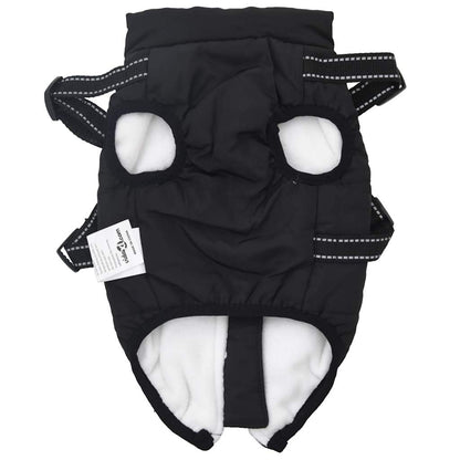 Hundemantel Hundejacke Hundeweste Mit Geschirr Wasserdicht Reflektierend Vidaxl